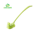 JiangChaoBo Sided Curved Handle Toilet Brush Toilet Cleaning Brush Back No Dead Toilet Cleaning Brush