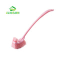 JiangChaoBo Sided Curved Handle Toilet Brush Toilet Cleaning Brush Back No Dead Toilet Cleaning Brush