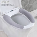 Toilet Seat Cushion Adhesive Toilet Paste Washed Reusable Toilet Seat Cover Waterproof Toilet Seat Pad