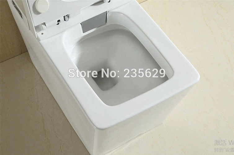 smart toilet luxury S-trap intelligent toilet factory price Full-automatic self-cleaning wc square toilet